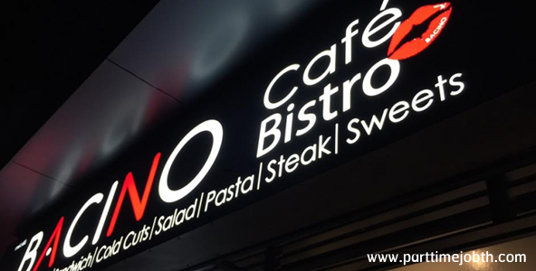 งานพิเศษ Cafe Bacino เปิดรับสมัครพนักงานประจำร้าน รายได้ดี