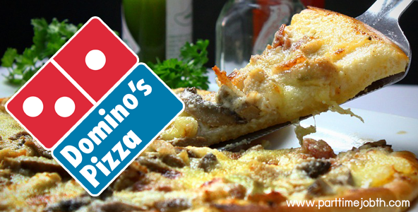 สมัครงาน Domino’s Pizza งานบริการร้านอาหาร Parttime-Fulltime